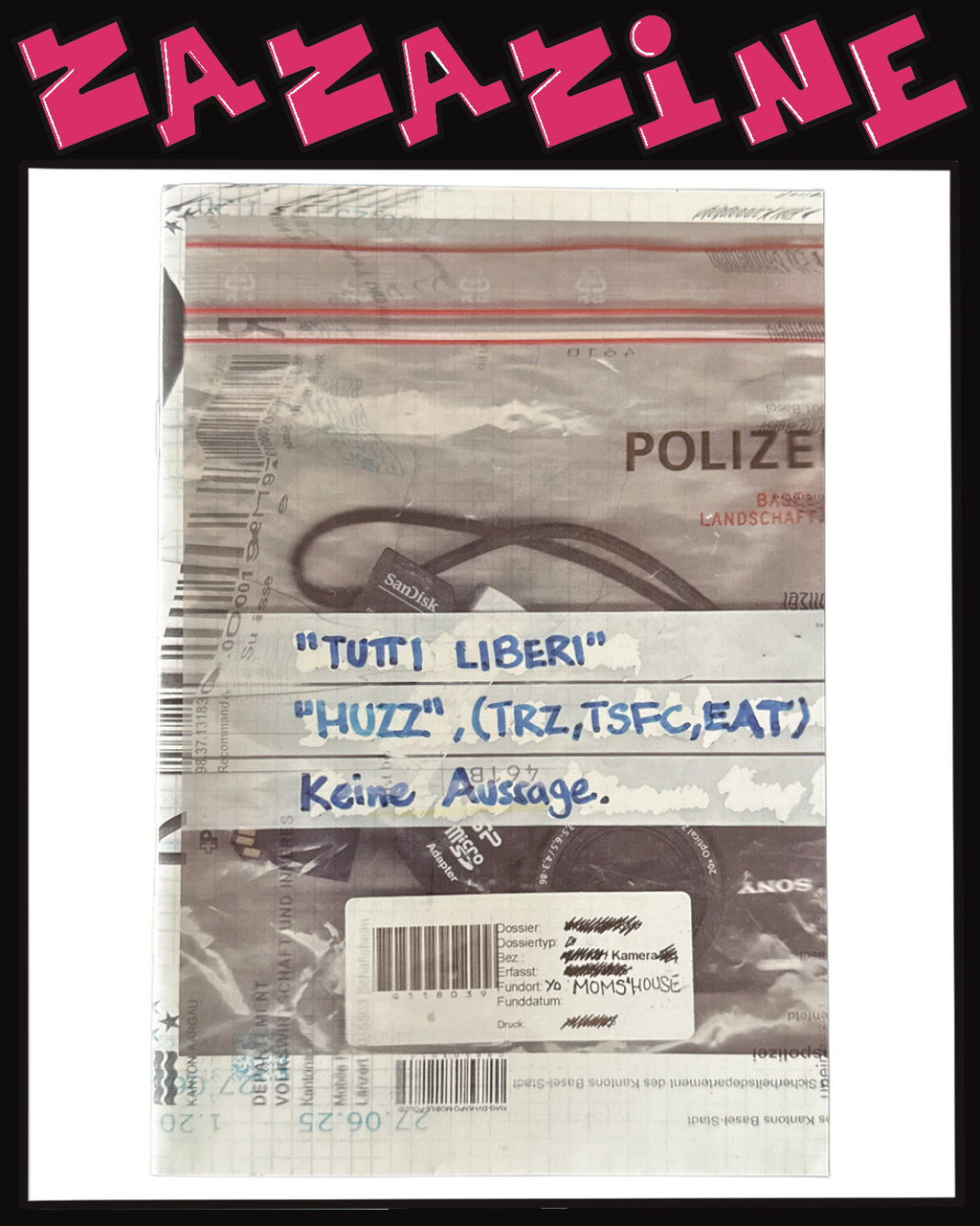 FANZINE TUTTI LIBERTI S.2 VOL.1