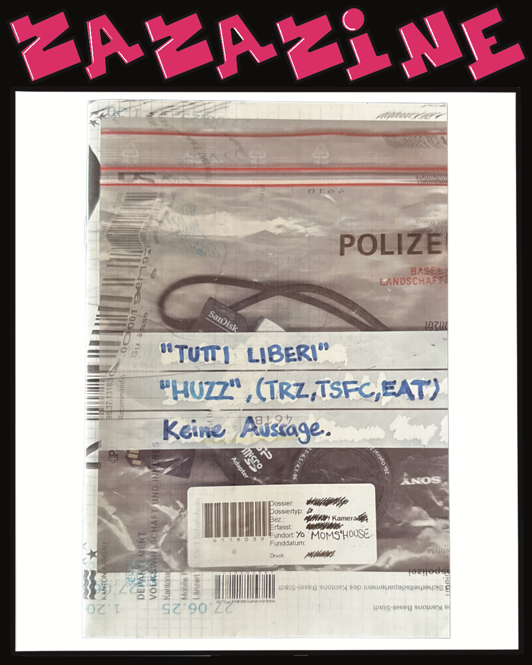 FANZINE TUTTI LIBERTI S.2 VOL.1