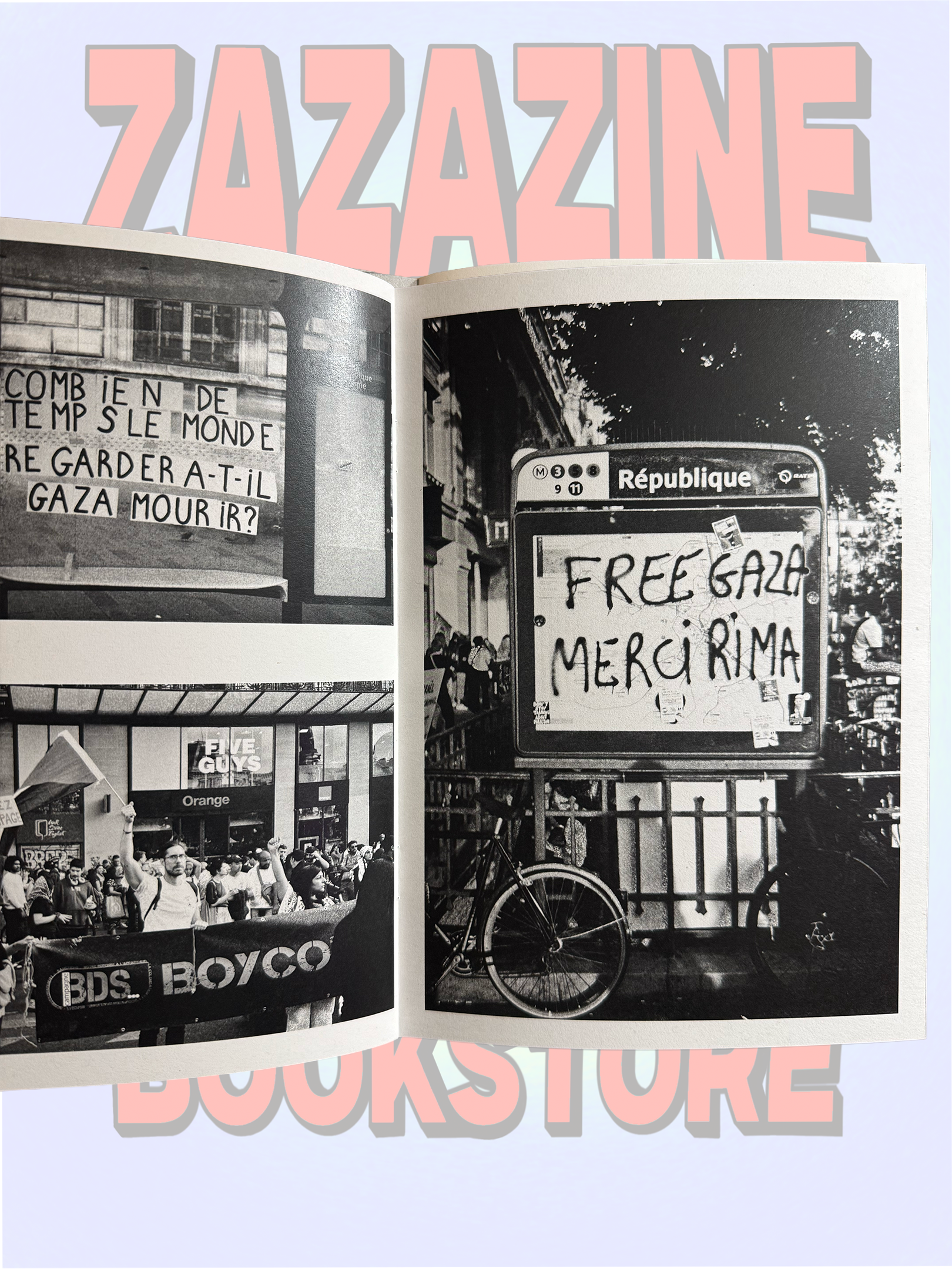 marina manif zine Paris