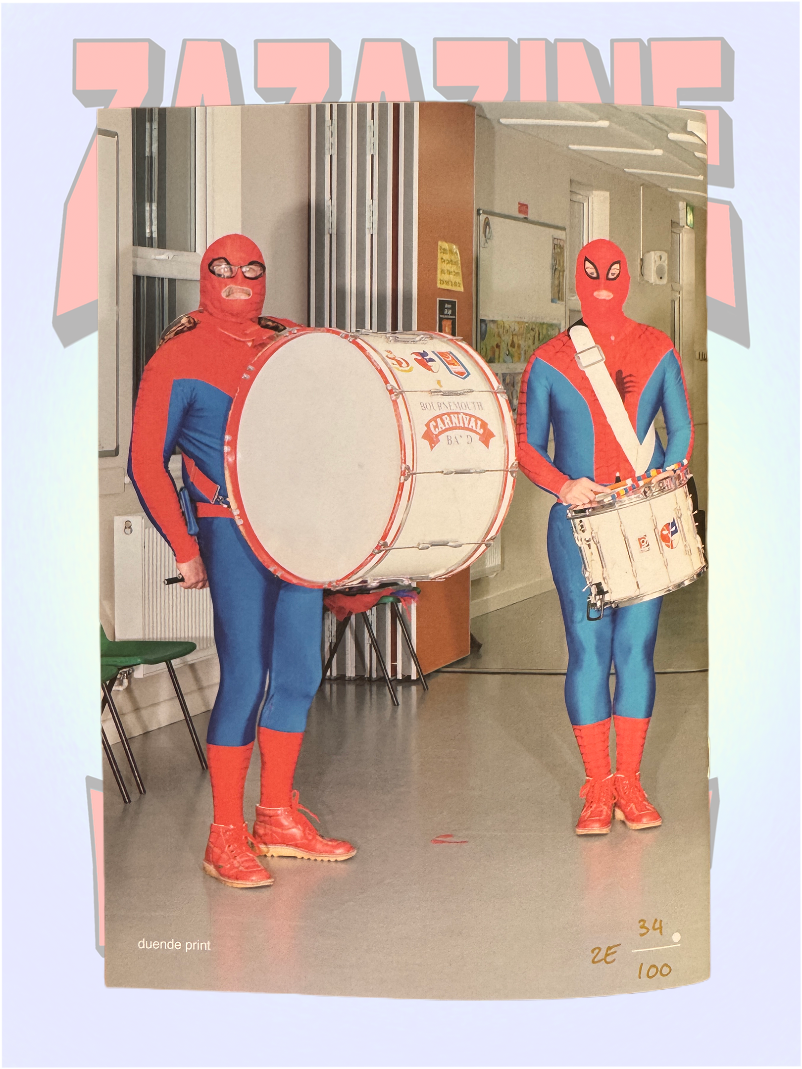 SHARAM SAADAT SPIDER MANS